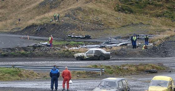 Her har Bjørn Steinar Kristiansen rykka i fra og han vant senere finalen.