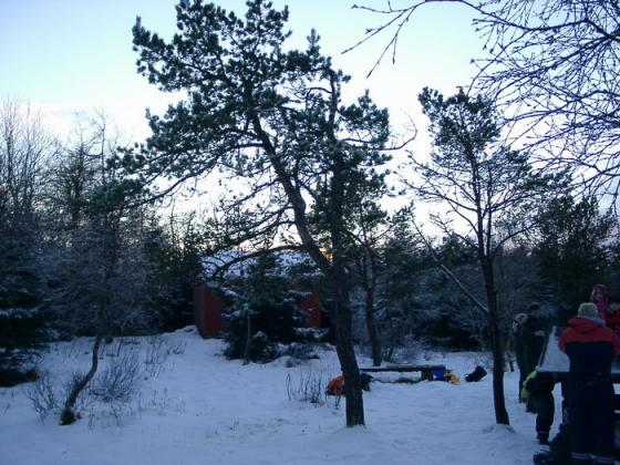 En aning av sol. Det blir kanskje en stund til vi får se den igjen.