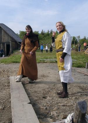 Trelljentene fra Borg måtte trå til ved kaia. Kor e kallan?