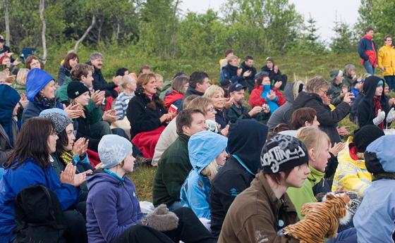 Det var ca 200 publikumere på premieren