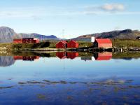 Hjellvollstraumen ved full flo.